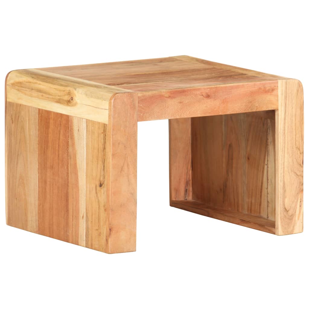 Table d'appoint 43x40x30 cm Bois d'acacia massif - XIOS