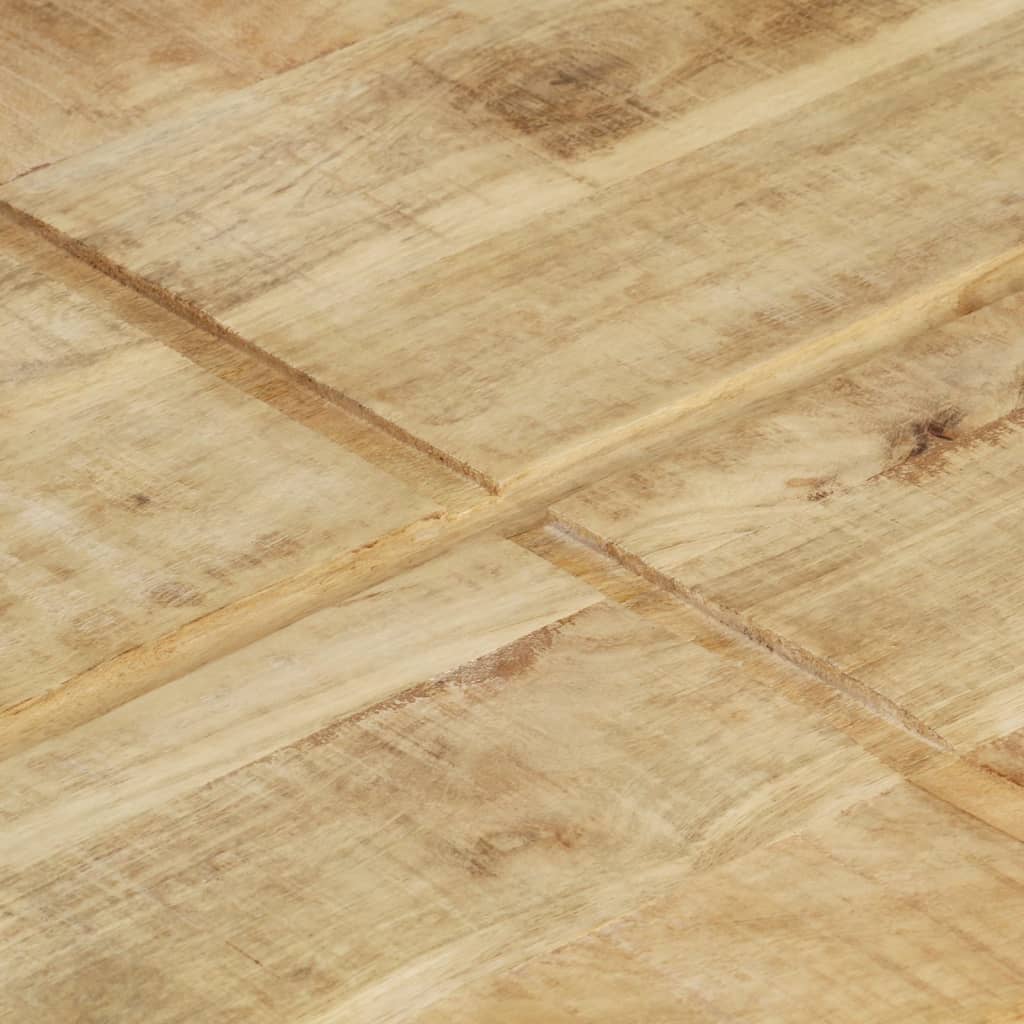 Table basse 80x80x28 cm Bois de manguier massif - XIOS