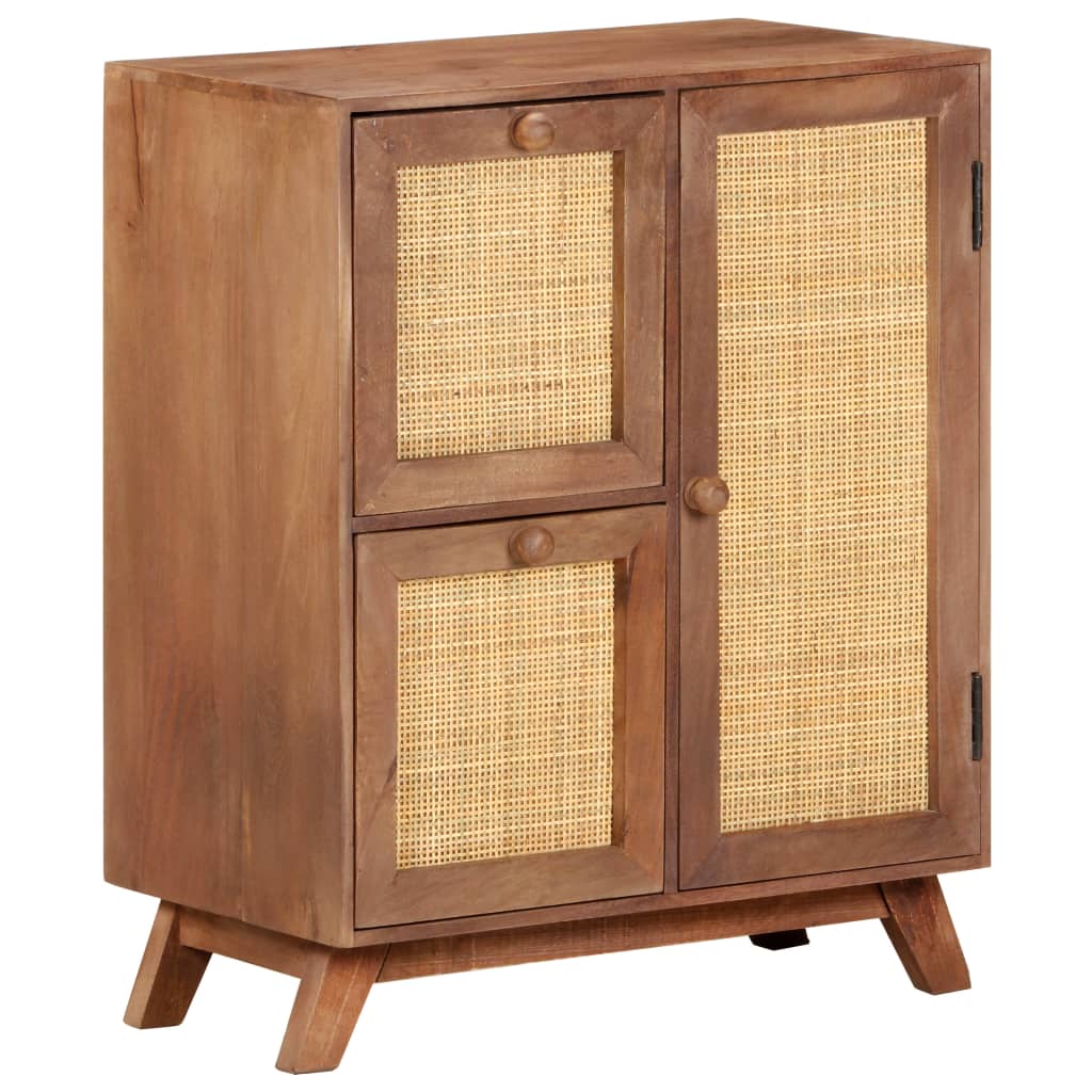 Buffet 60x35x75 cm Bois de manguier massif - XIOS