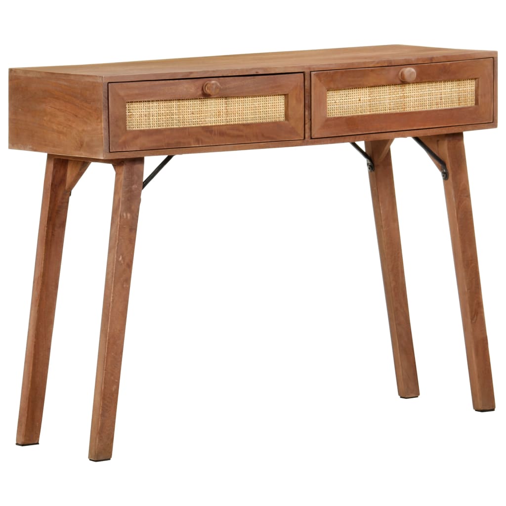 Table console 100x35x76 cm Bois de manguier massif - XIOS