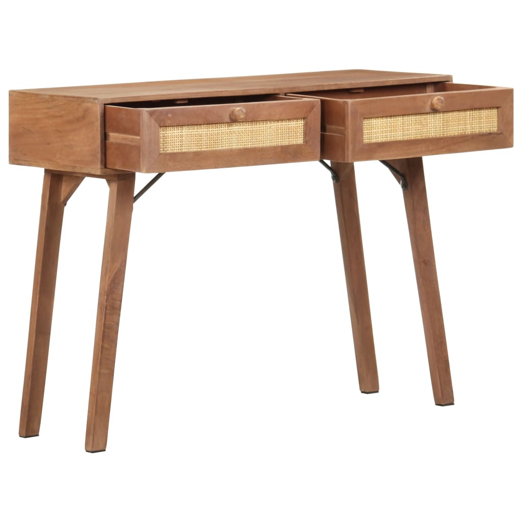 Table console 100x35x76 cm Bois de manguier massif - XIOS