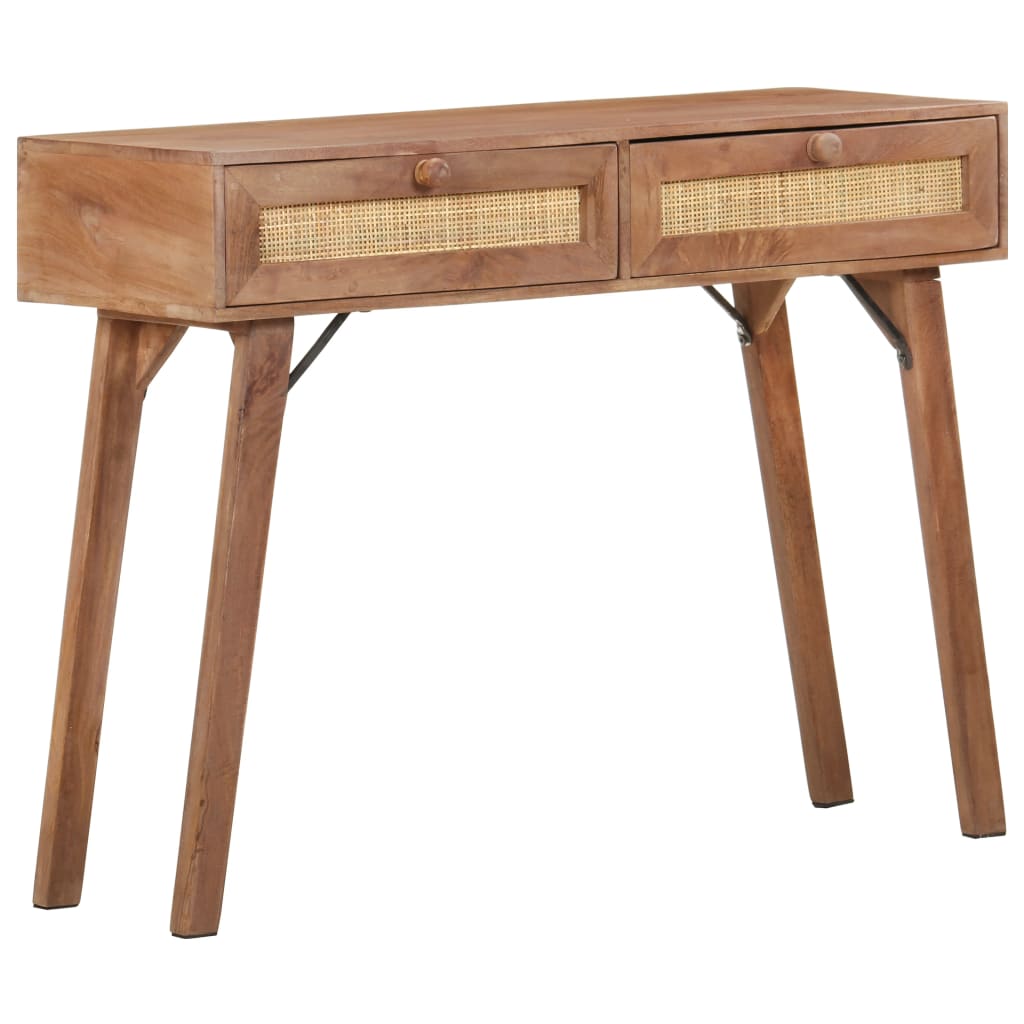 Table console 100x35x76 cm Bois de manguier massif - XIOS