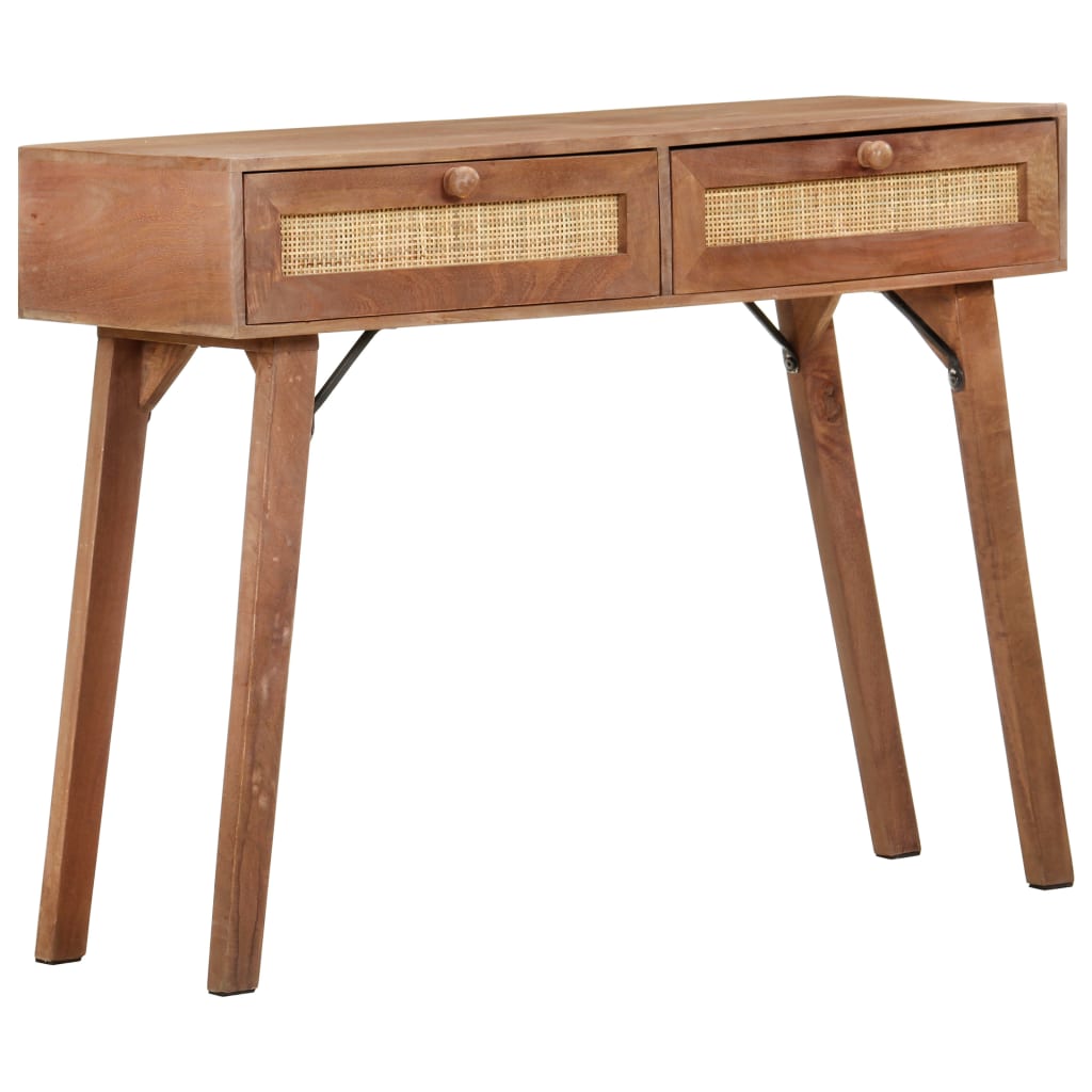 Table console 100x35x76 cm Bois de manguier massif - XIOS