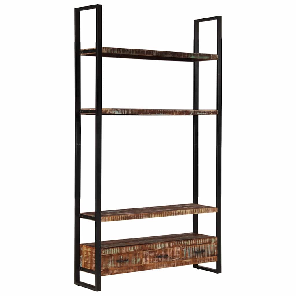 Bibliothèque 118x30x200 cm Bois de récupération massif - XIOS