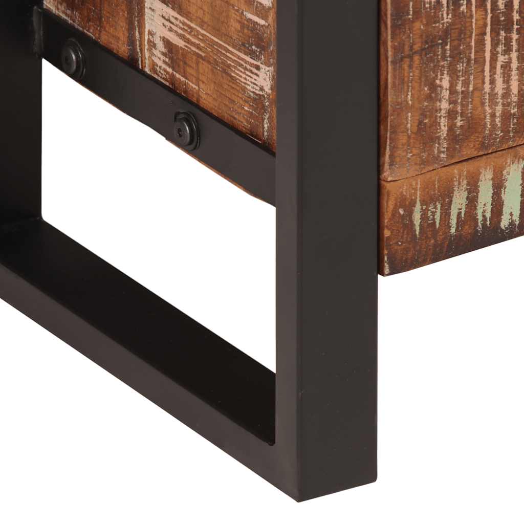 Bibliothèque 118x30x200 cm Bois de récupération massif - XIOS