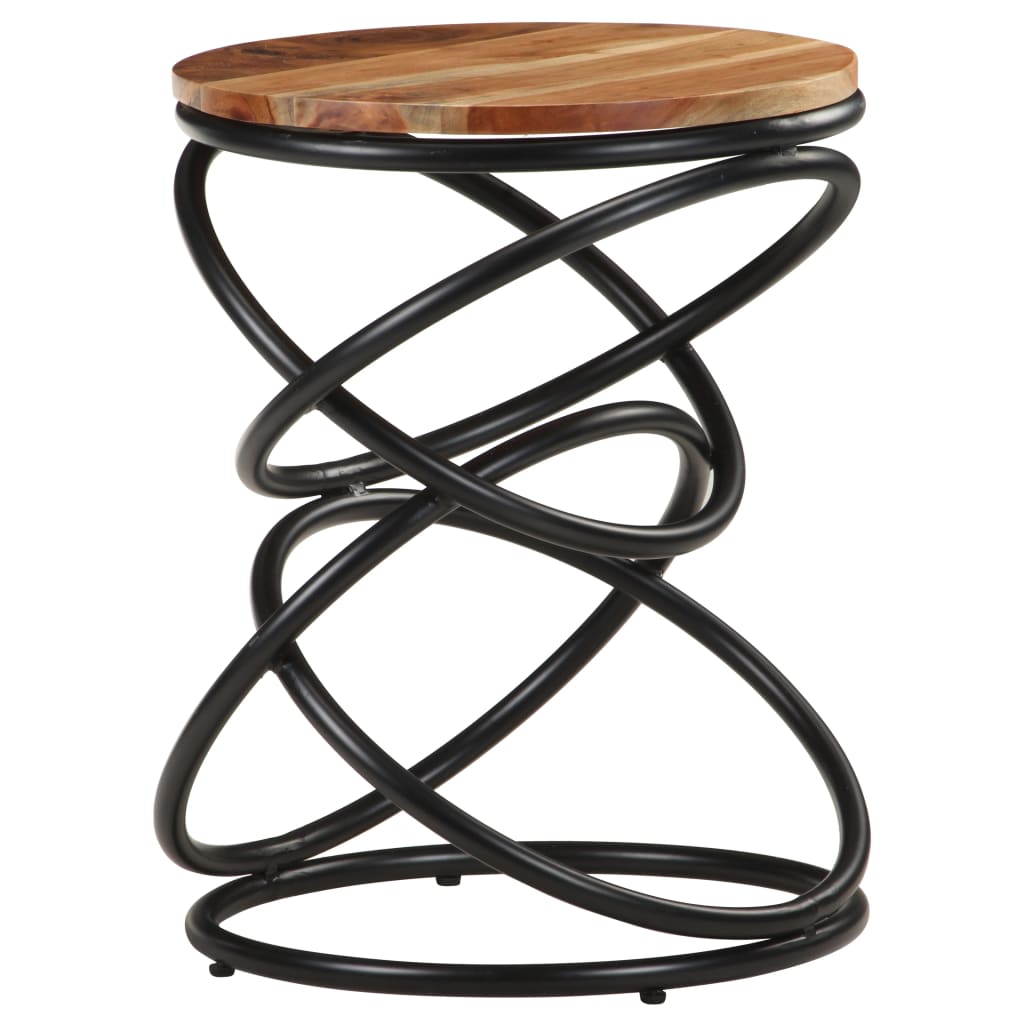 Table d'appoint 40x40x52 cm Bois d'acacia massif - XIOS