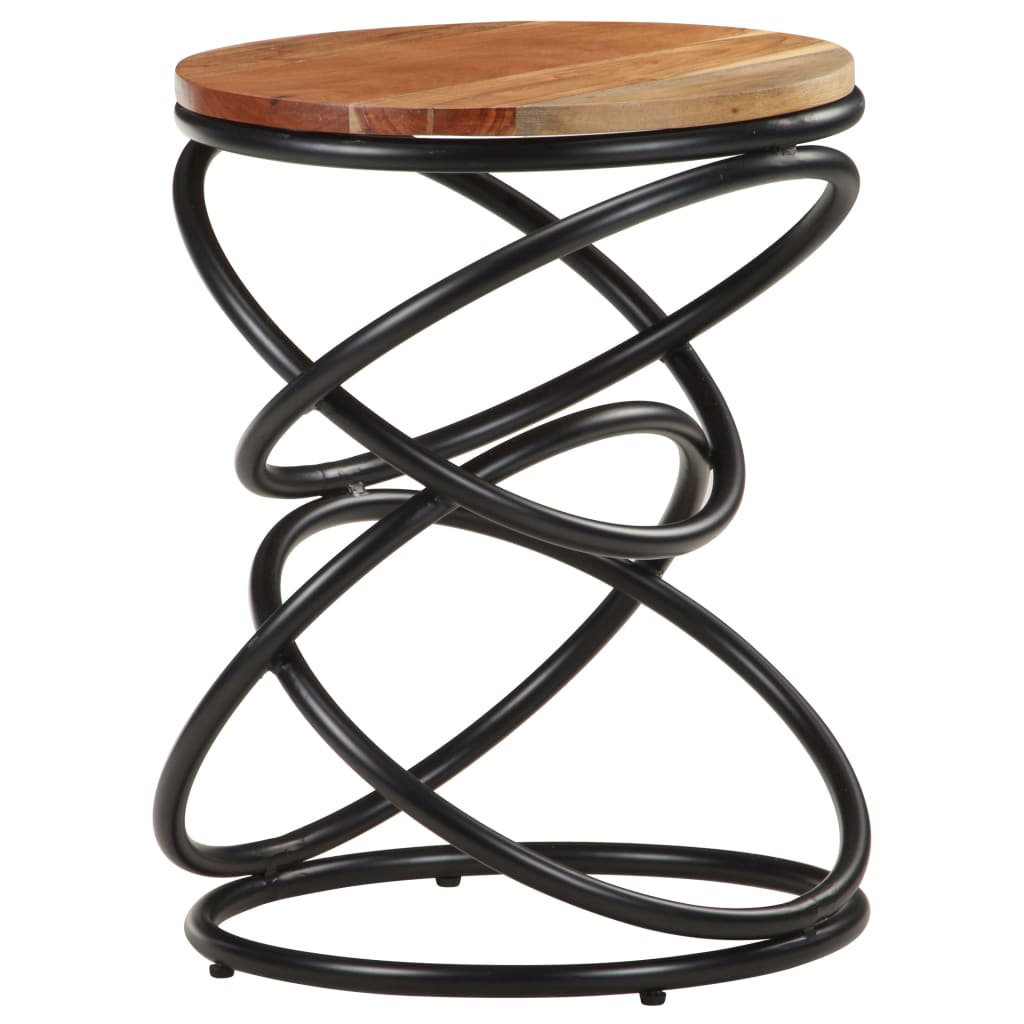 Table d'appoint 40x40x52 cm Bois d'acacia massif - XIOS
