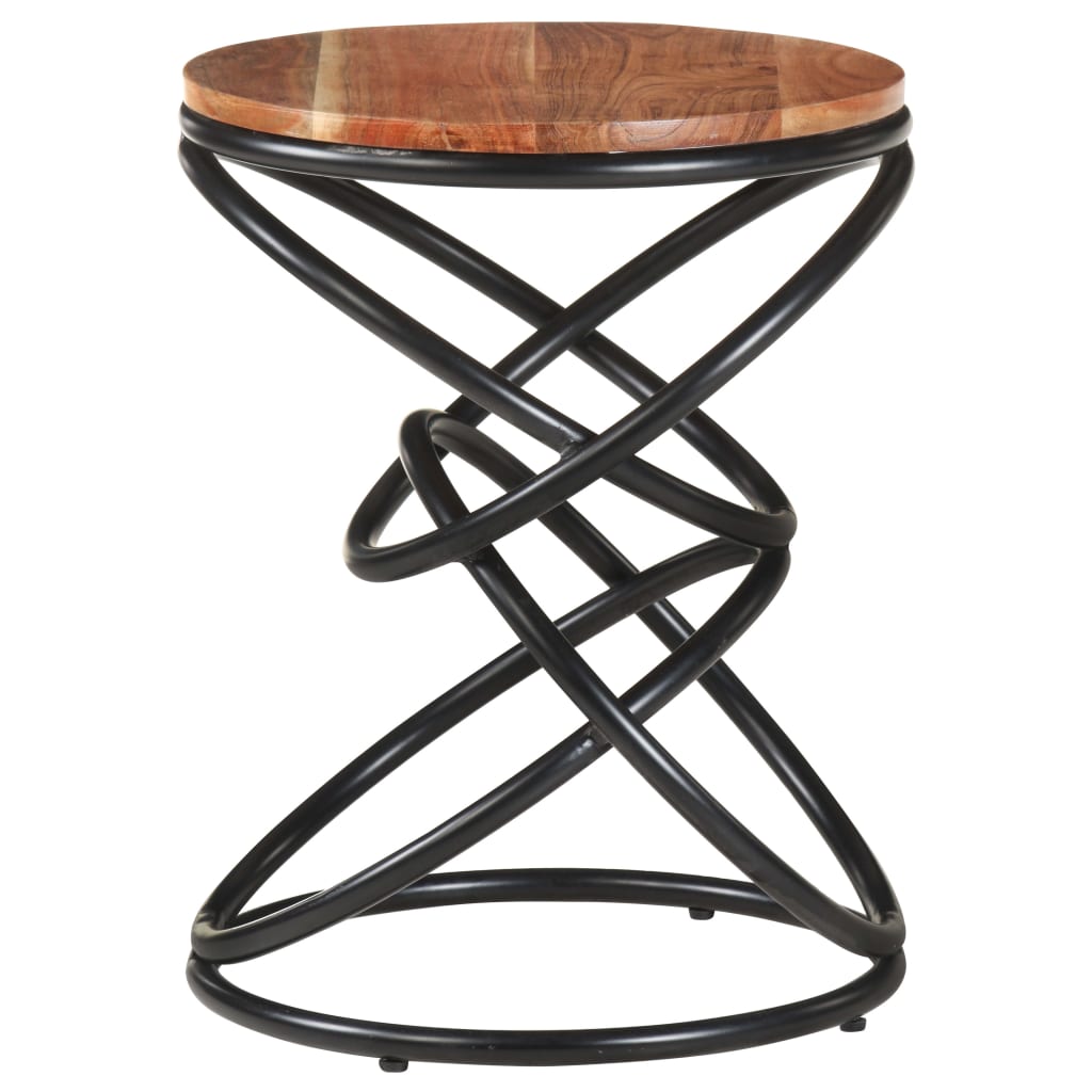 Table d'appoint 40x40x52 cm Bois d'acacia massif - XIOS