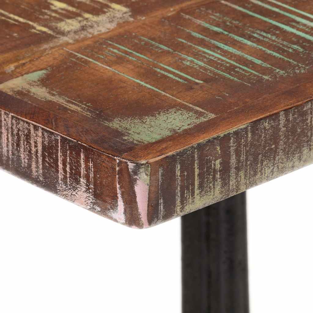 Table de bistro 60x60x76 cm Bois massif de récupération