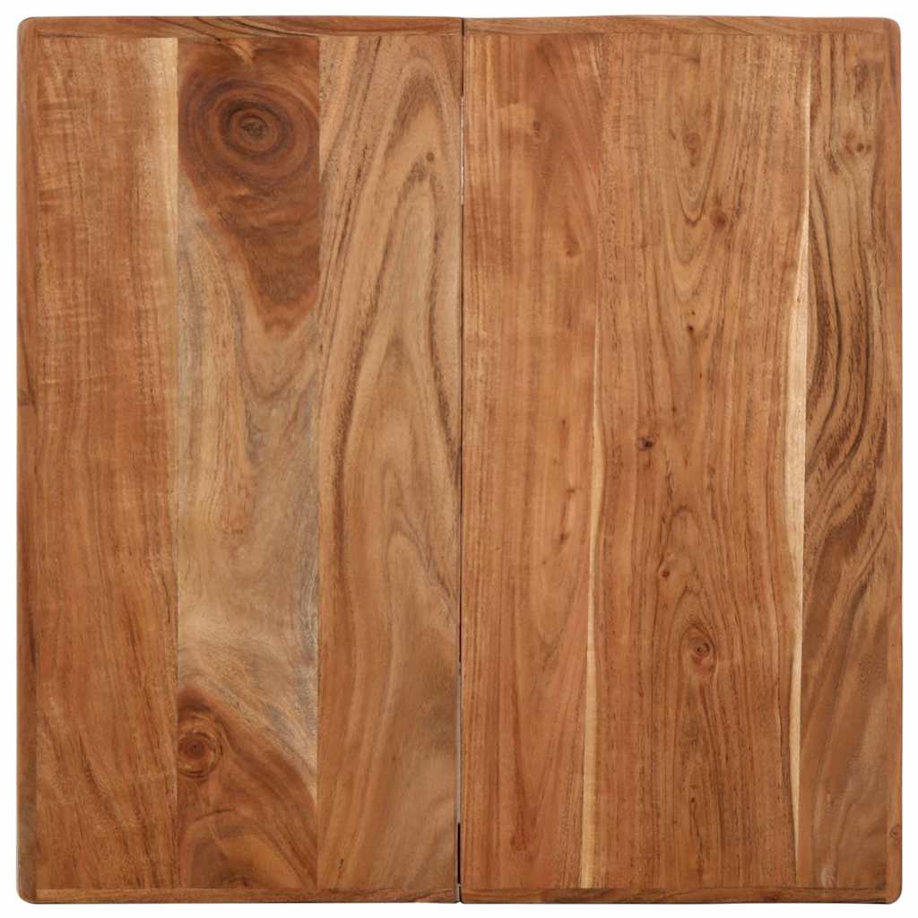 Table de bistro 60x60x76 cm Bois d'acacia massif - XIOS