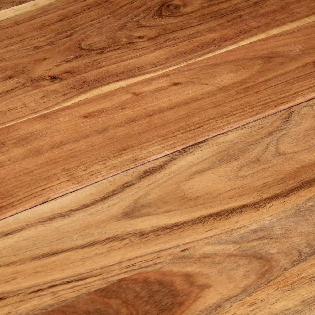 Table de bistro 60x60x76 cm Bois d'acacia massif - XIOS