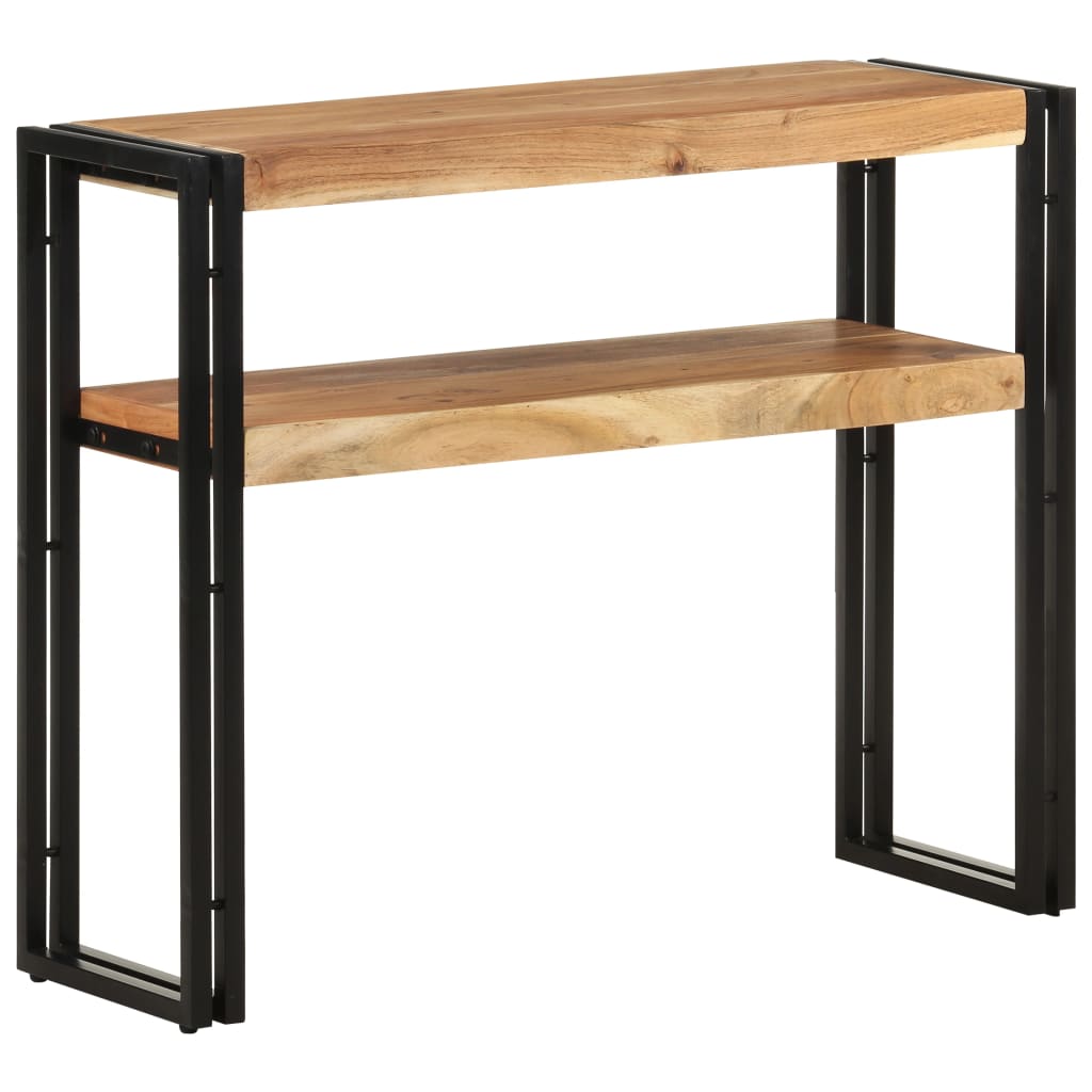 Table console 90x30x75 cm Bois d'acacia massif - XIOS