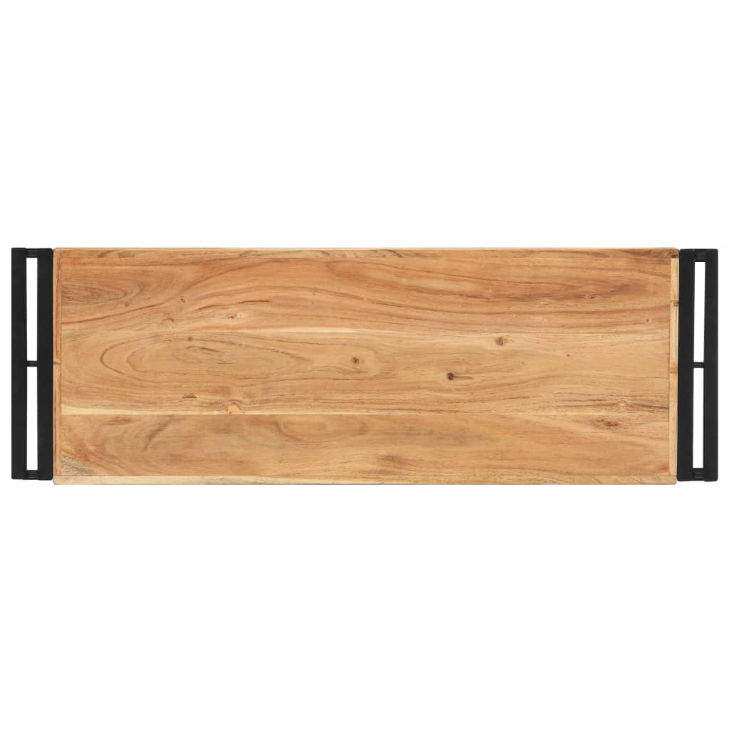 Table console 90x30x75 cm Bois d'acacia massif - XIOS