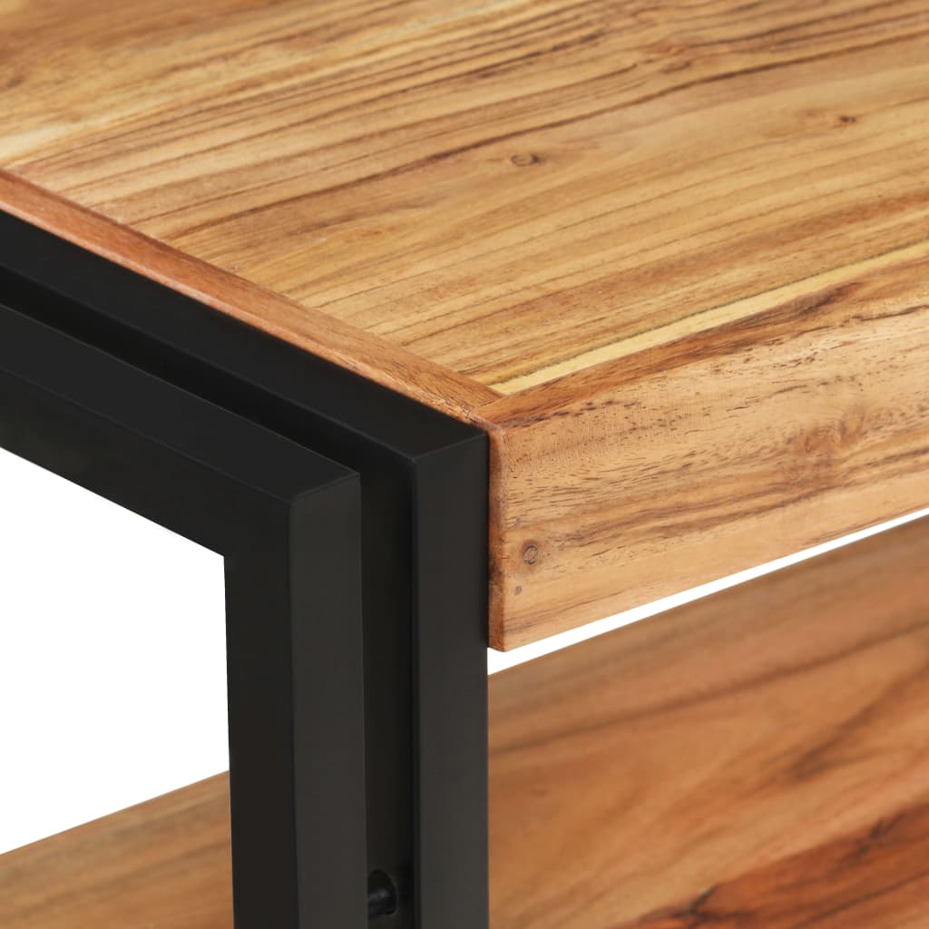 Table console 90x30x75 cm Bois d'acacia massif - XIOS