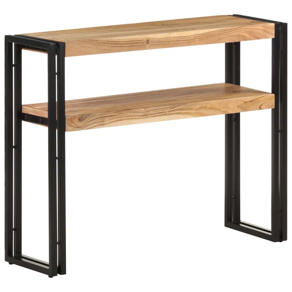 Table console 90x30x75 cm Bois d'acacia massif - XIOS