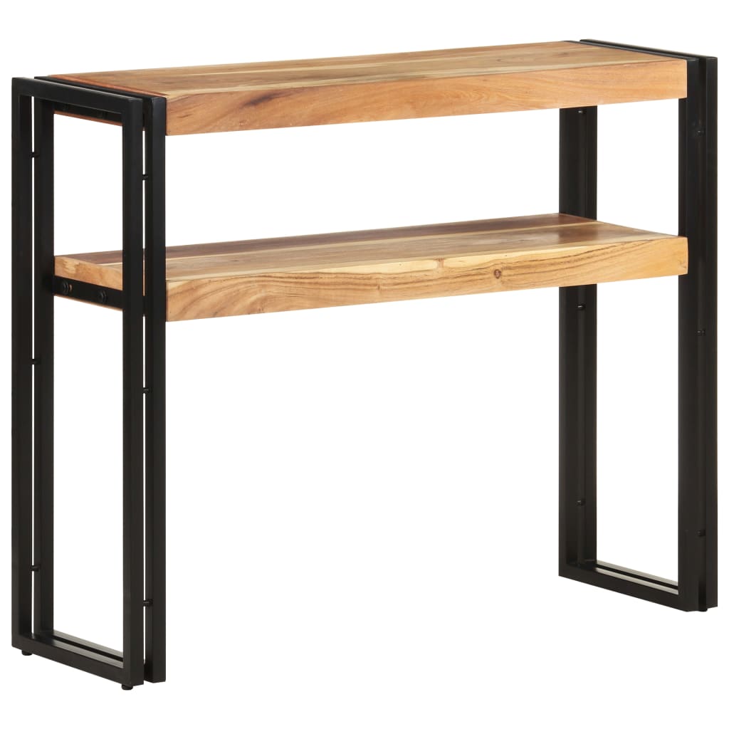 Table console 90x30x75 cm Bois d'acacia massif - XIOS