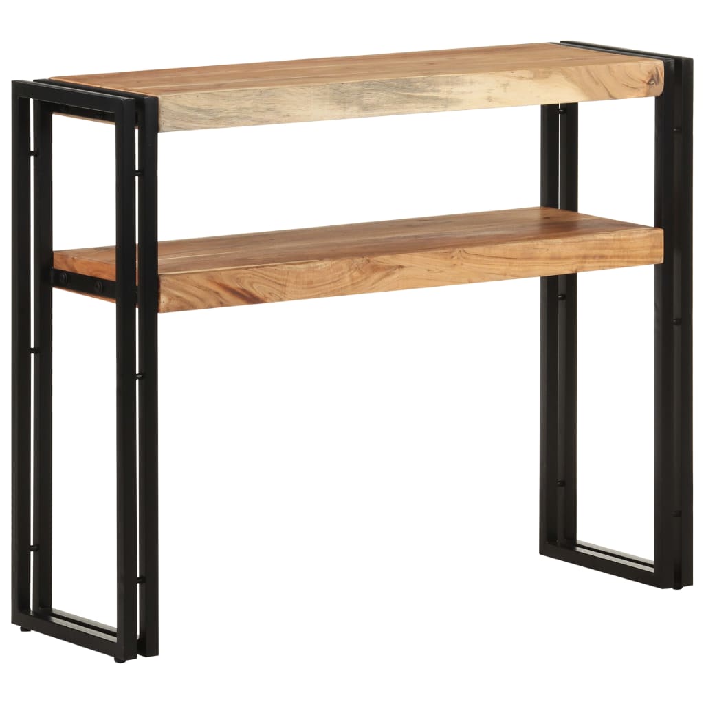 Table console 90x30x75 cm Bois d'acacia massif - XIOS