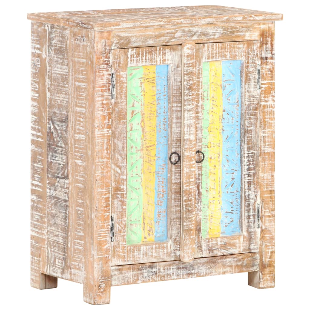 Buffet 61x35x76 cm Bois d'acacia brut - XIOS