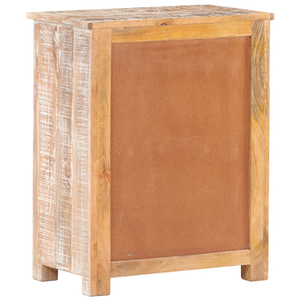Buffet 61x35x76 cm Bois d'acacia brut - XIOS