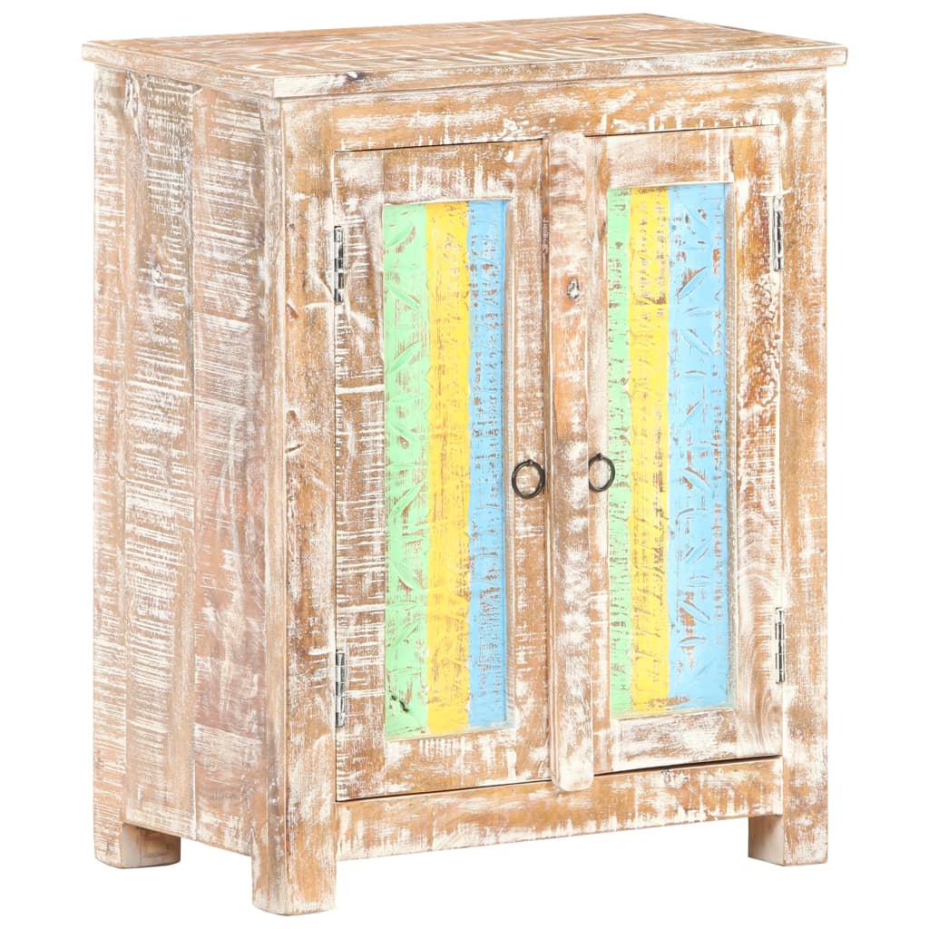 Buffet 61x35x76 cm Bois d'acacia brut - XIOS