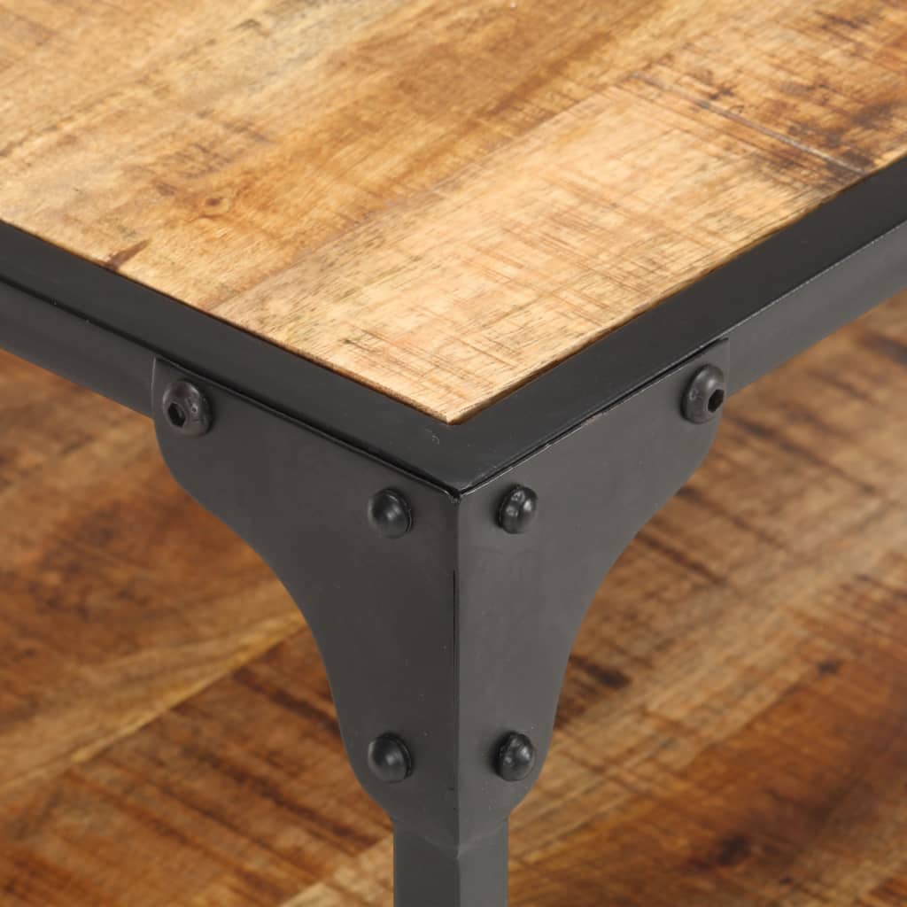 Table basse 60x60x35 cm Bois de manguier massif - XIOS