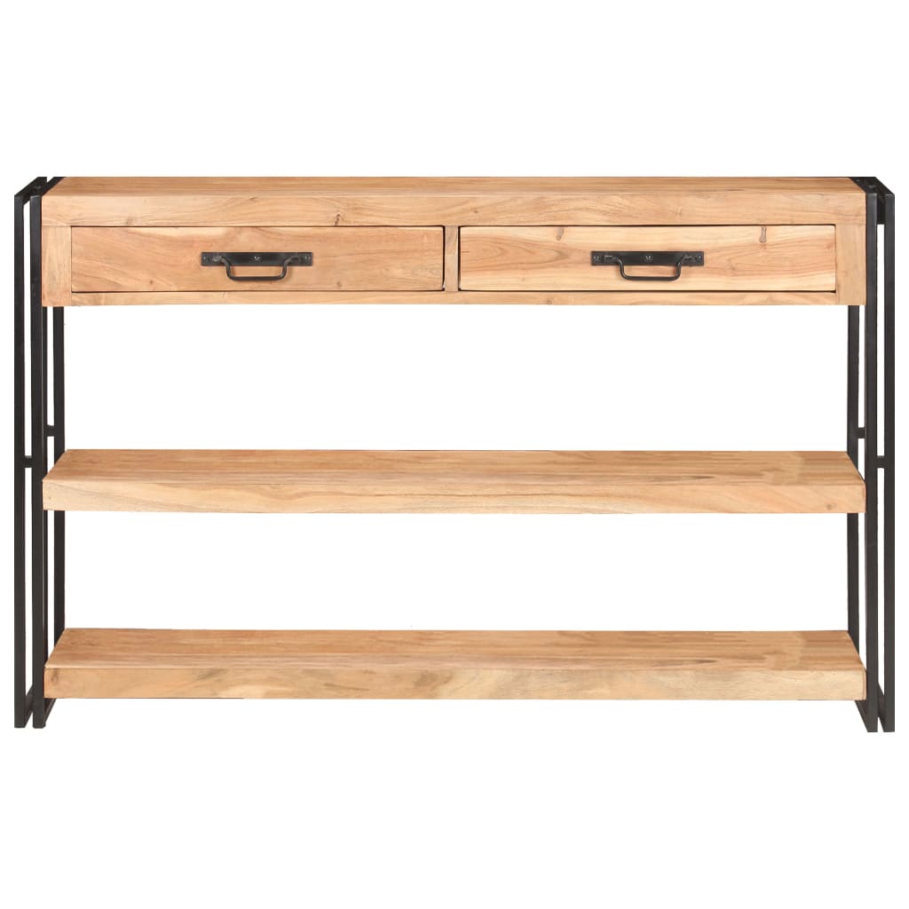 Buffet 120x30x75 cm Bois d'acacia solide - XIOS