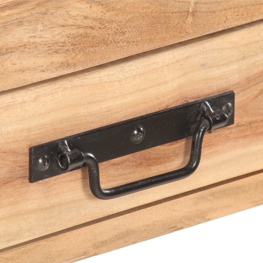 Buffet 120x30x75 cm Bois d'acacia solide - XIOS