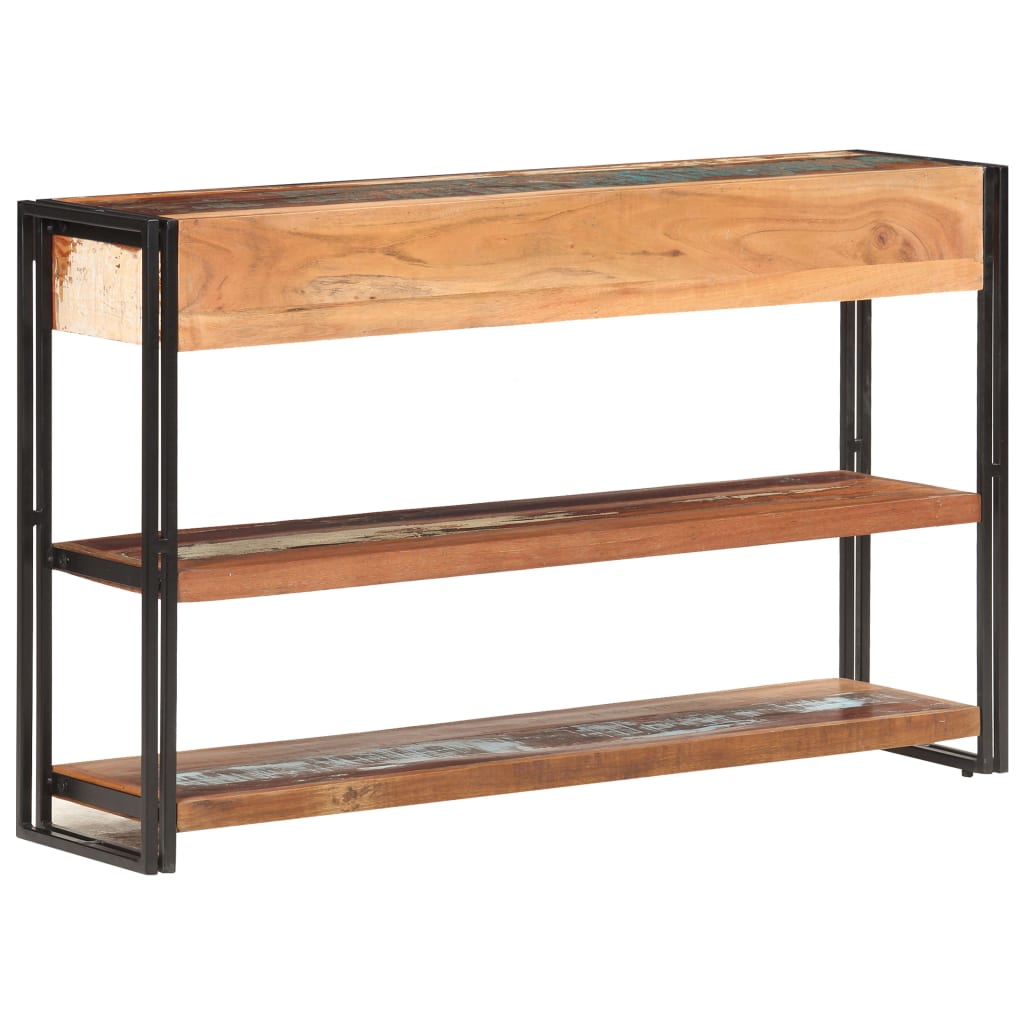 Buffet 120x30x75 cm Bois de récupération solide - XIOS