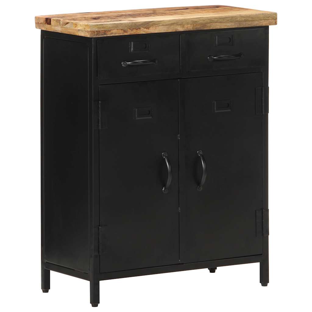 Buffet 60x30x76 cm Bois de manguier brut - XIOS
