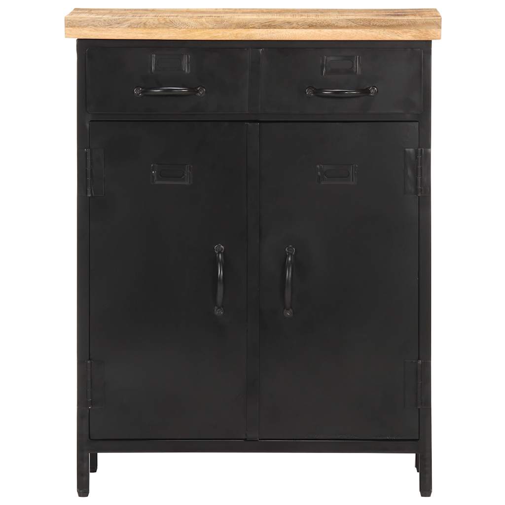 Buffet 60x30x76 cm Bois de manguier brut - XIOS