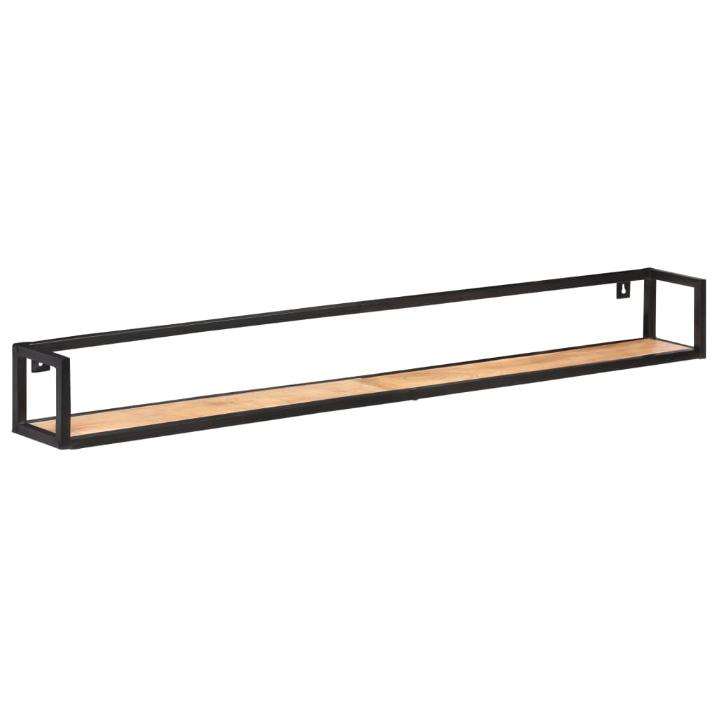Étagères murales 2 pcs 160 cm Bois d'acacia massif - XIOS