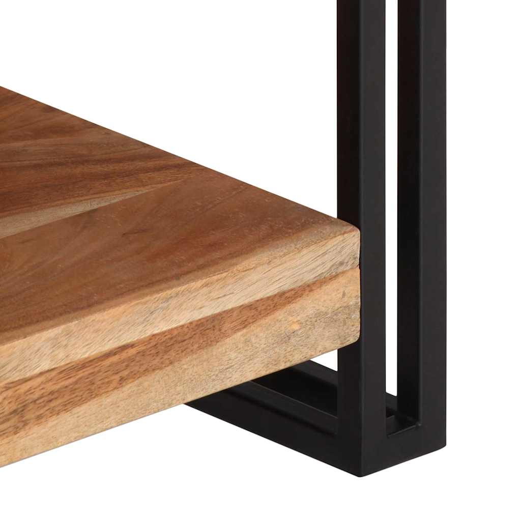 Meuble TV 120x30x40 cm Bois d'acacia massif - XIOS