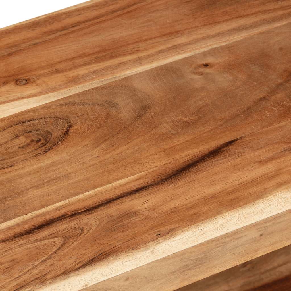 Meuble TV 120x30x40 cm Bois d'acacia massif - XIOS