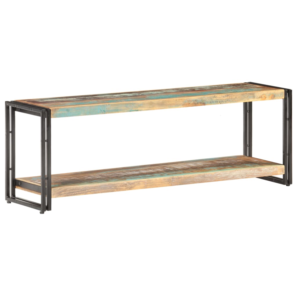 Meuble TV 120x30x40 cm Bois de récupération massif Meubles TV vidaXL   