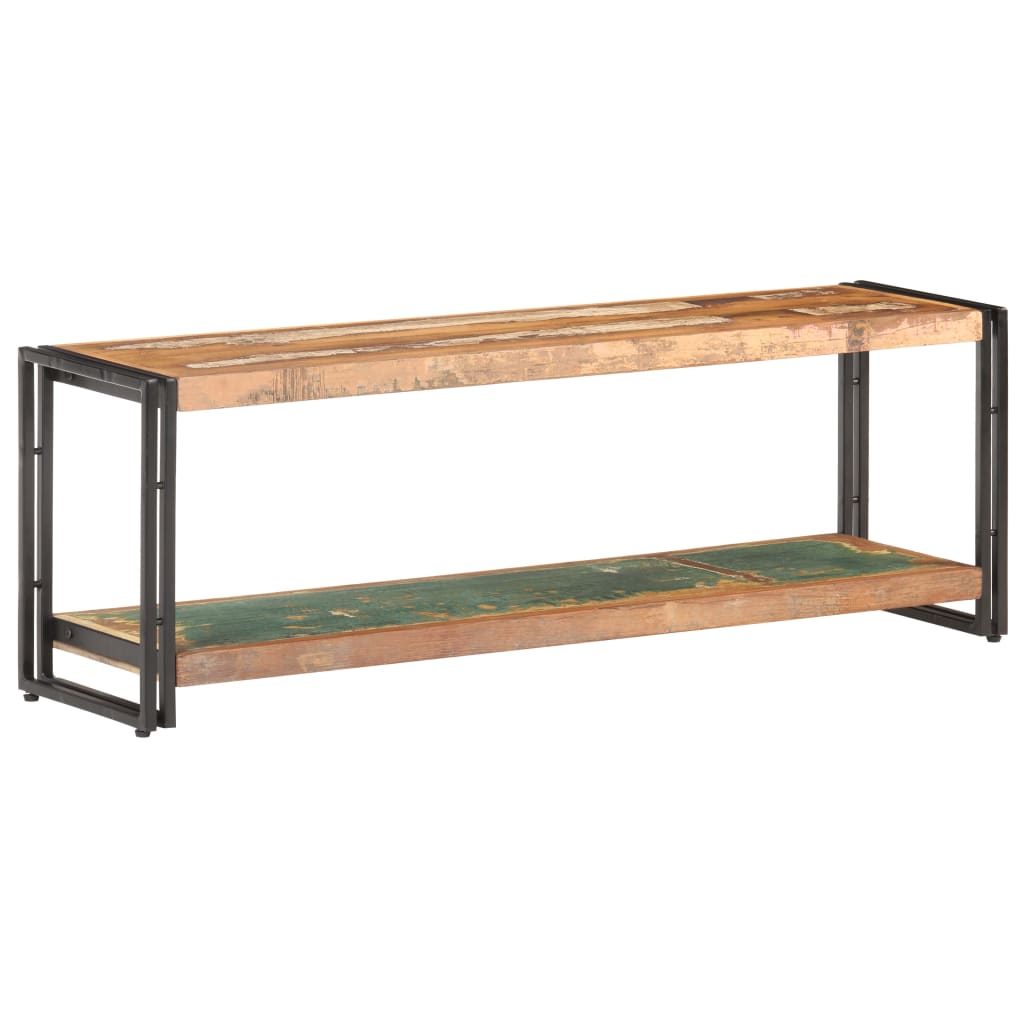 Meuble TV 120x30x40 cm Bois de récupération massif Meubles TV vidaXL   