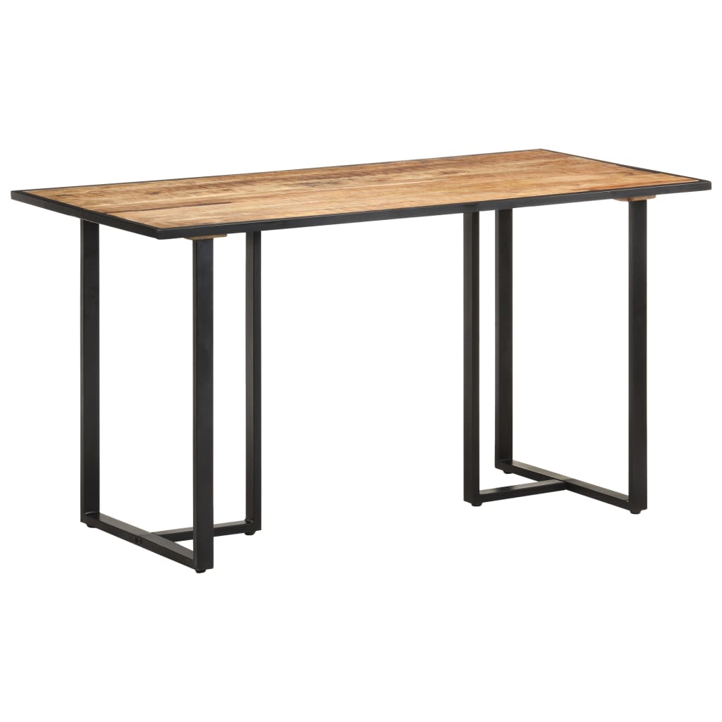 Table de salle à manger 140 cm Bois de manguier brut - XIOS