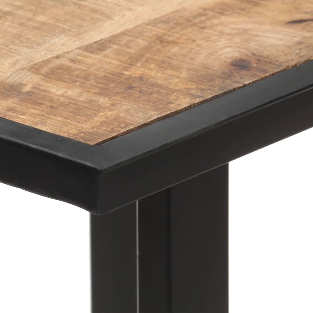 Table de salle à manger 140 cm Bois de manguier brut - XIOS