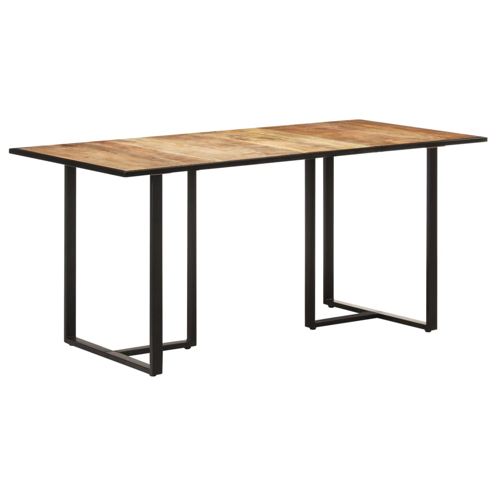 Table de salle à manger 160 cm Bois de manguier brut - XIOS