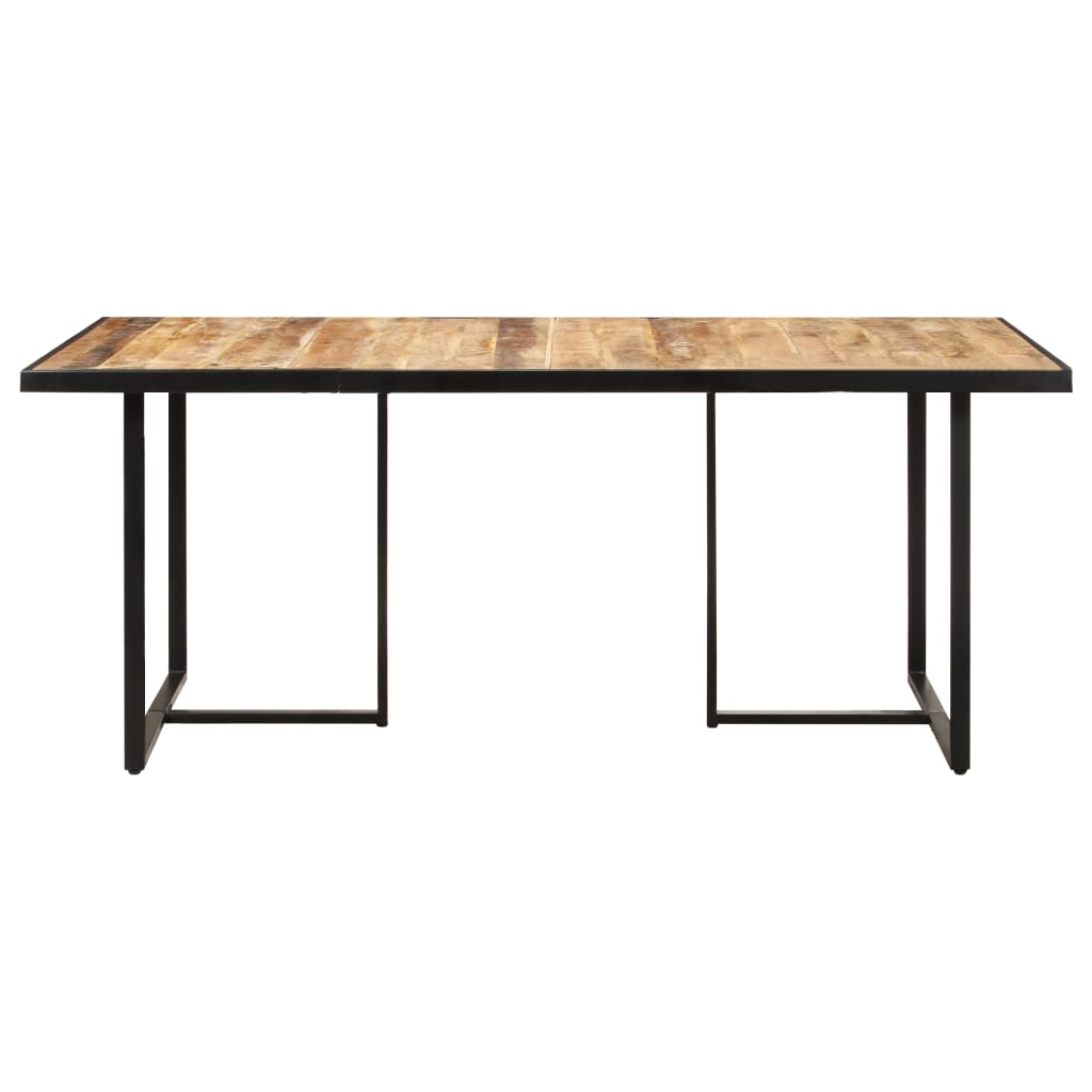 Table de salle à manger 160 cm Bois de manguier brut - XIOS