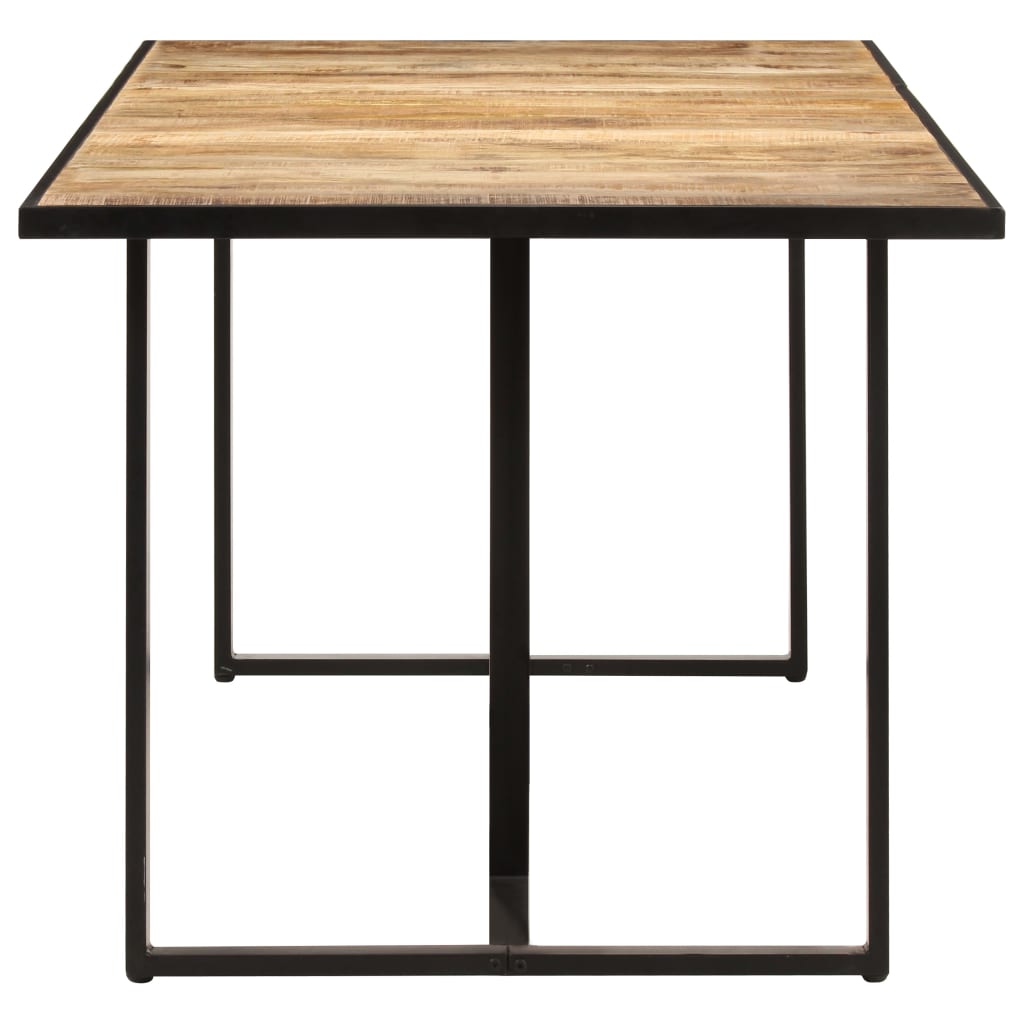 Table de salle à manger 160 cm Bois de manguier brut - XIOS
