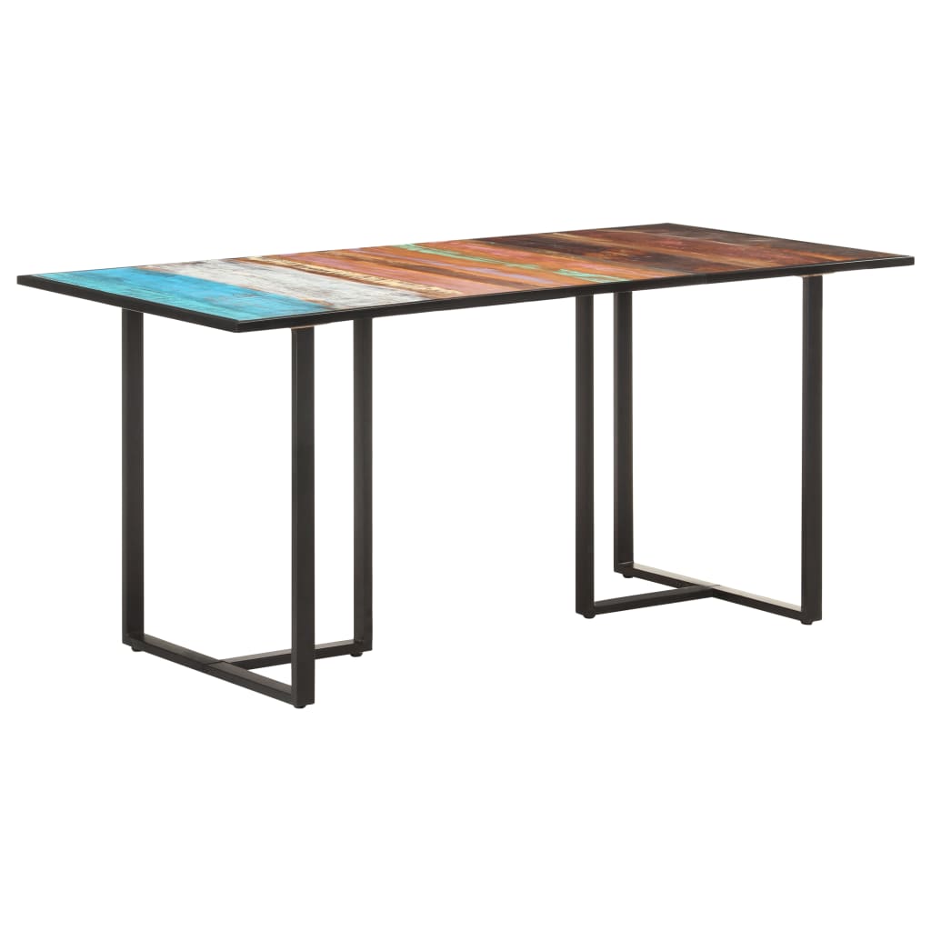 Table de salle à manger 160 cm Bois de récupération massif - XIOS