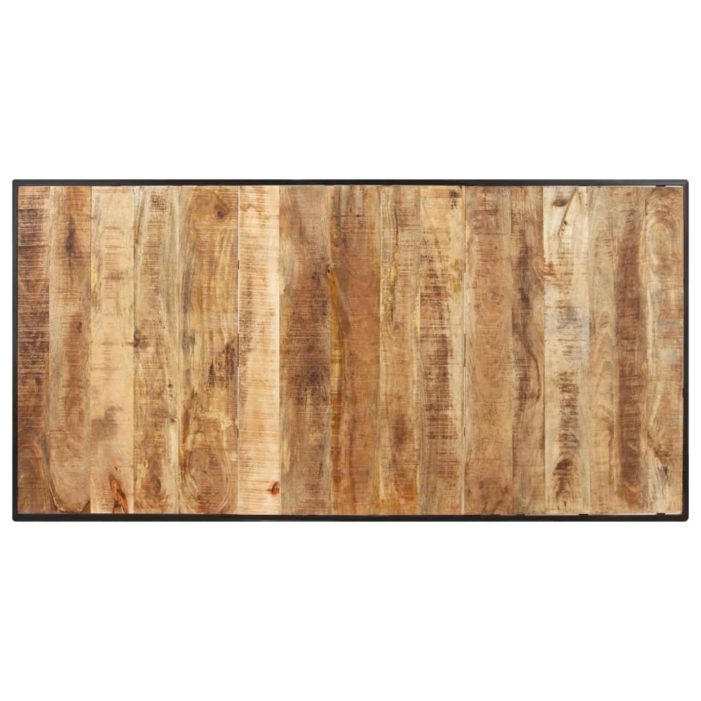 Table de salle à manger 180 cm Bois de manguier brut - XIOS