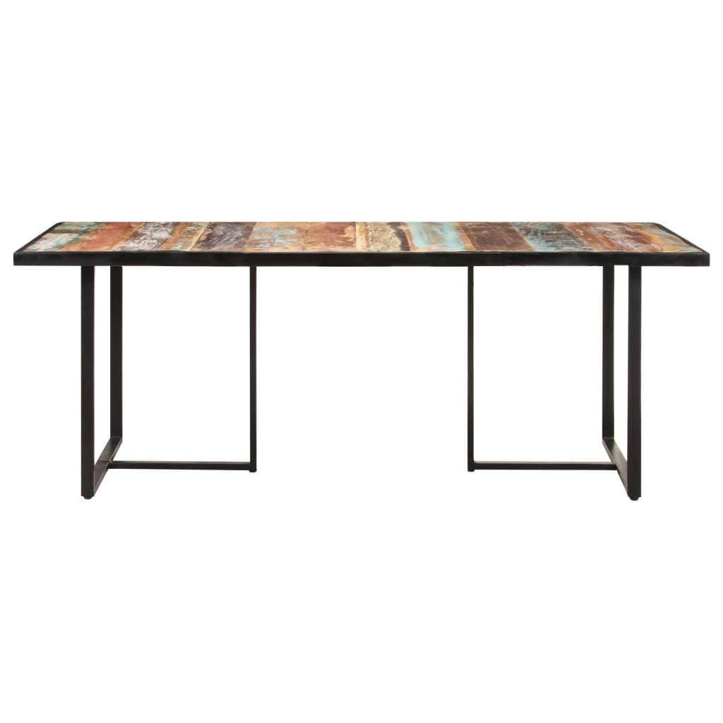 Table de salle à manger 200 cm Bois de récupération massif - XIOS