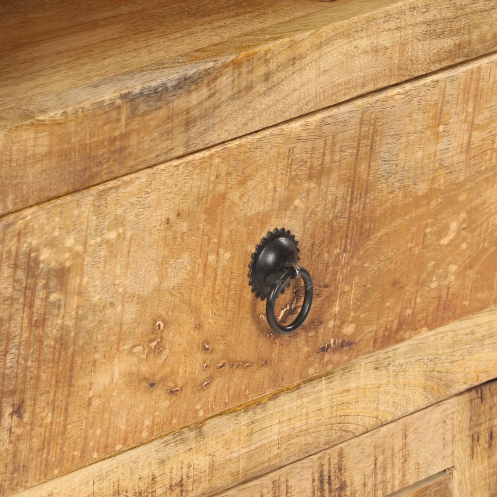 Buffet 45x32x110 cm Bois de manguier brut - XIOS
