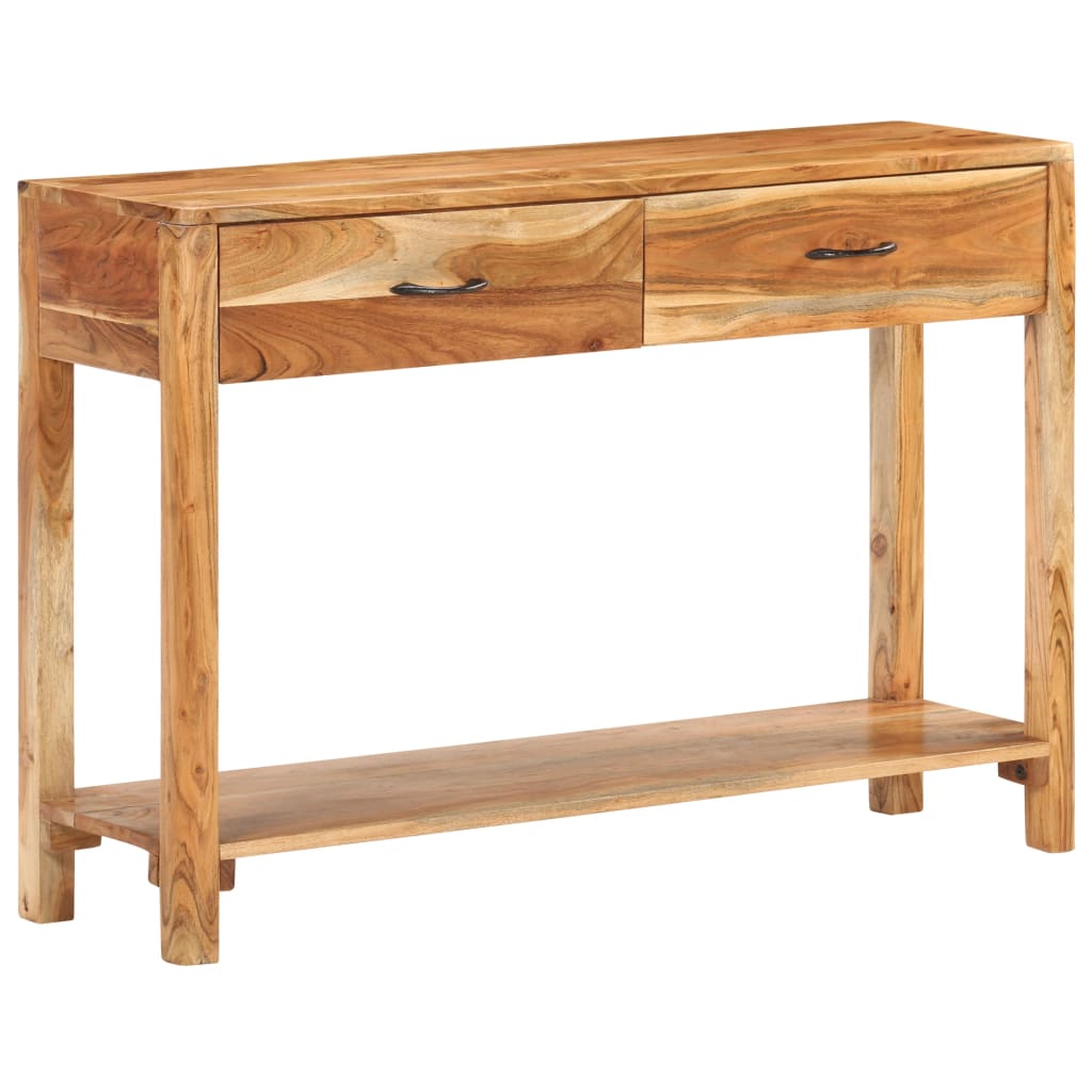 Buffet 110x30x75 cm Bois d'acacia massif - XIOS