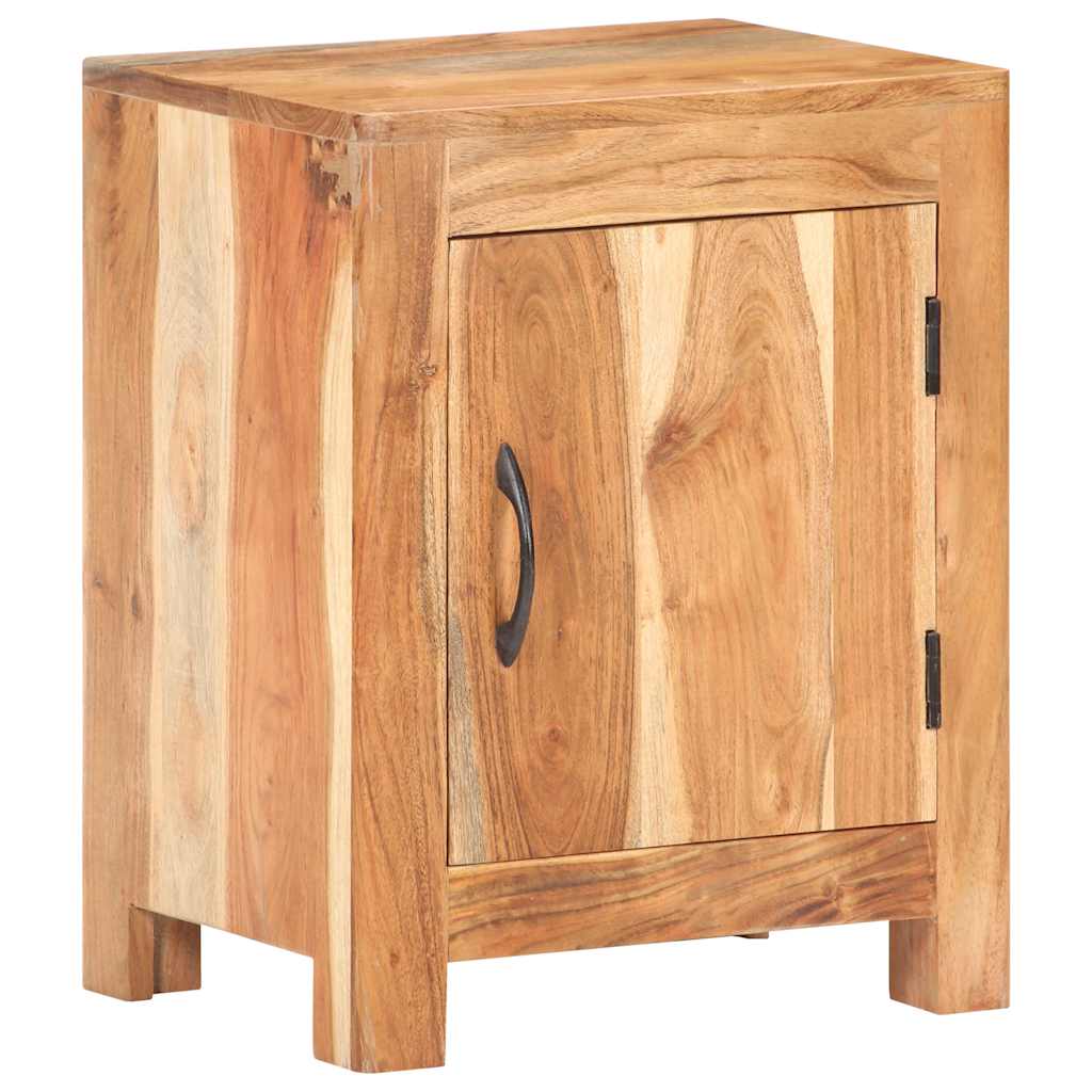 Table de chevet 40x30x50 cm Bois d'acacia massif - XIOS