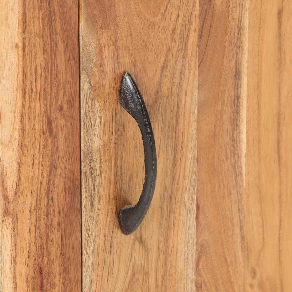 Table de chevet 40x30x50 cm Bois d'acacia massif - XIOS