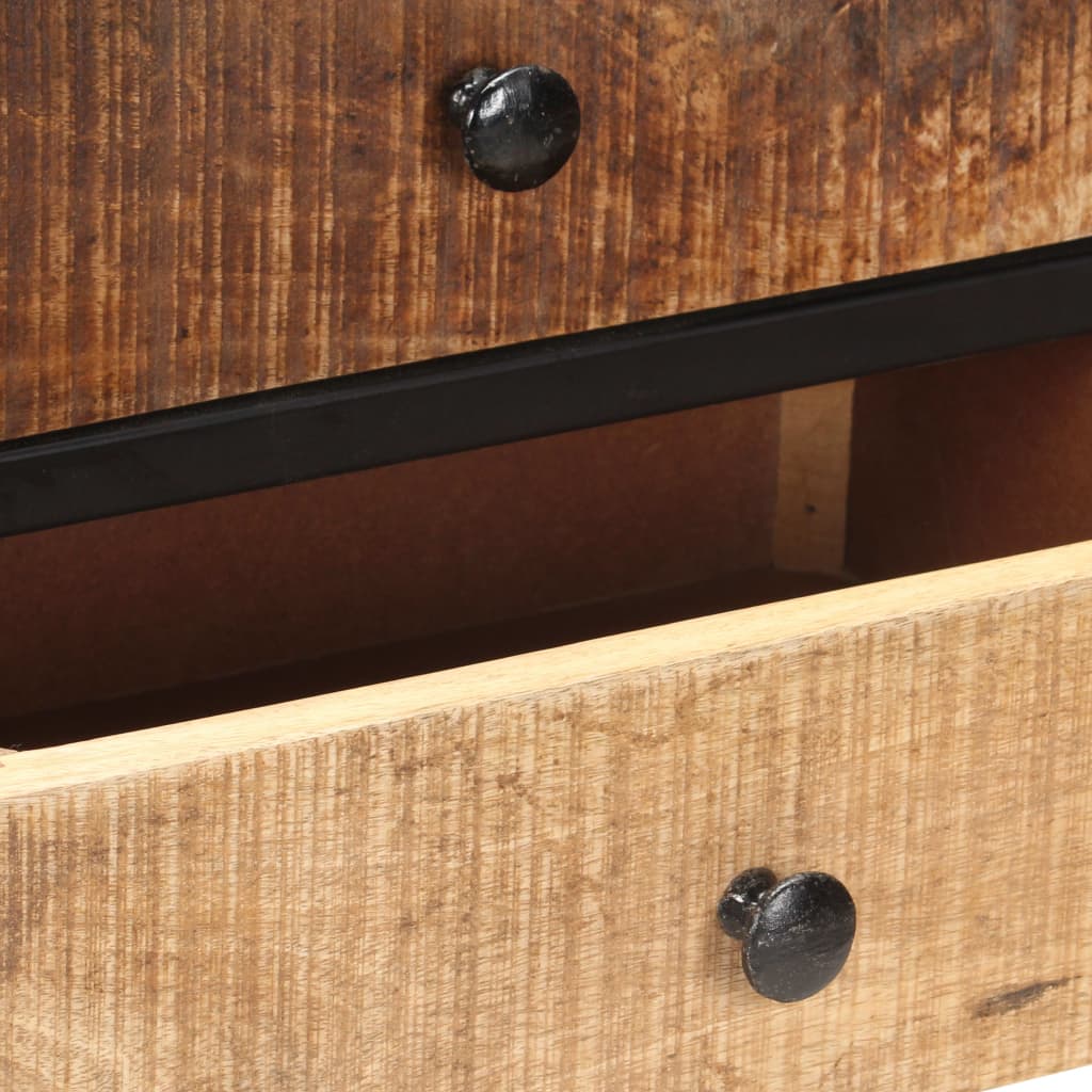 Buffet 85x30x80 cm Bois de manguier brut - XIOS