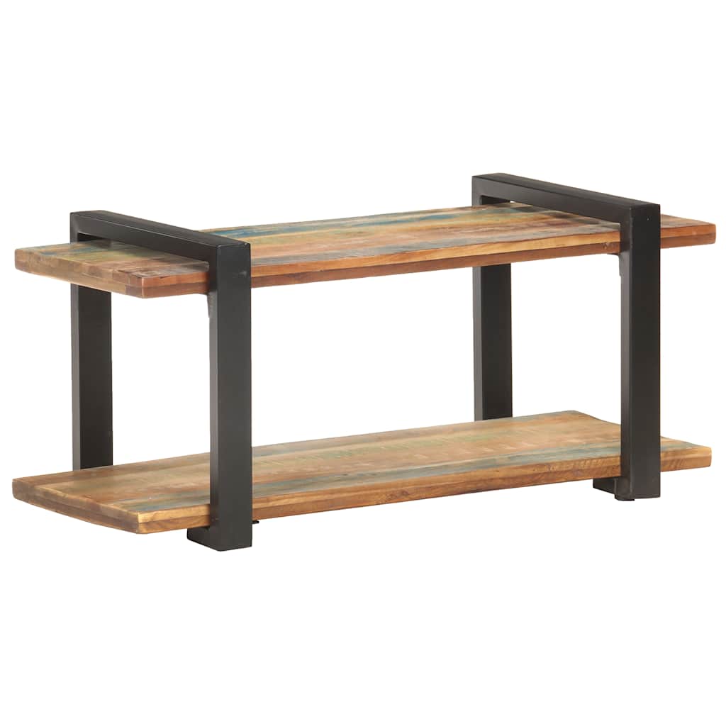 Meuble TV 90x40x40 cm Bois de récupération massif - XIOS