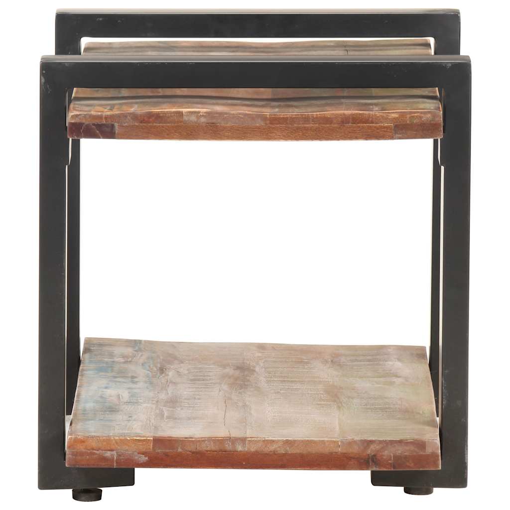 Meuble TV 90x40x40 cm Bois de récupération massif - XIOS